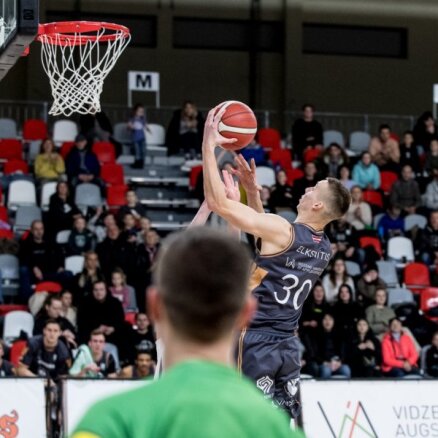 'Valmiera Glass'/'Vidzemes Augstskola' basketbolisti viesos zaudē Tallinas 'TalTech'