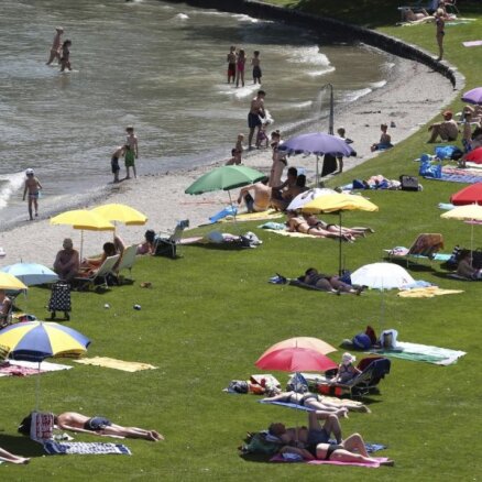 Vairāk nekā 20 Eiropas valstīs spēkā brīdinājums par lielu karstumu