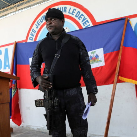 Haiti gangsteris paziņo par degvielas blokādes atcelšanu