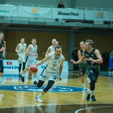 'Liepāja' uzvar Valmieras basketbolistus Latvijas kausa pusfināla pirmajā spēlē