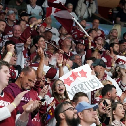 Latvijas izlases faniem iespēja pieteikties čarterreisam uz medaļu spēlēm