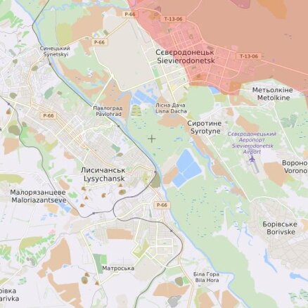 Okupanti kontrolē 70% Severodoneckas; daļa Ukrainas karavīru atkāpušies