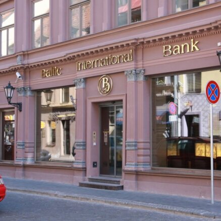 'Baltic International Bank' zaudējumi pirmajā ceturksnī sasnieguši 2,27 miljonus eiro