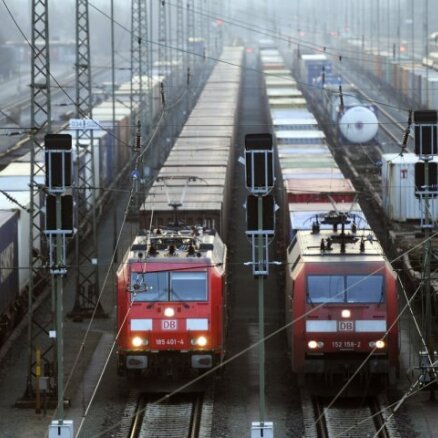 Vācijā streiko vilcienu mašīnisti
