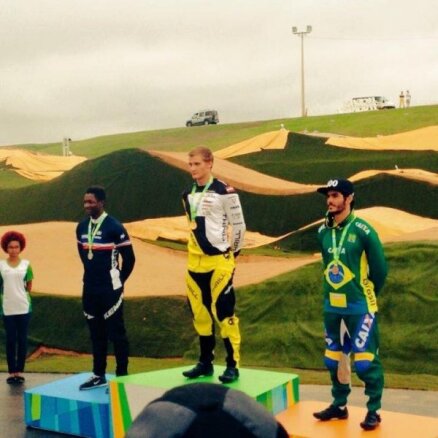 Rio olimpisko spēļu BMX trase negatīvi pārsteidz; Treimanis uzvar testa sacensībās