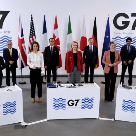 G7 nekad neatzīs Krievijas ar spēku grozītās robežas