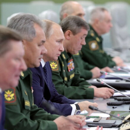 ISW: Krievija var ķerties pie kodoldraudiem, lai atturētu Ukrainas armiju no pretuzbrukuma