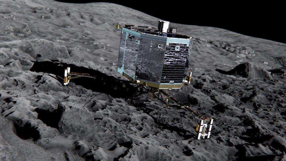 'Rosetta' noķer komētu