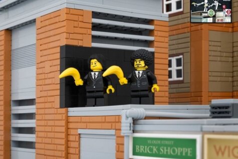 Lego 'Banksy'