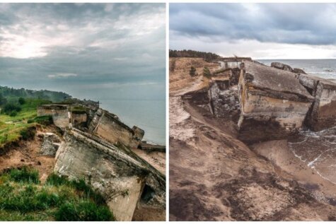 Foto: Kā Karostas forti izskatās pēc nobrukuma