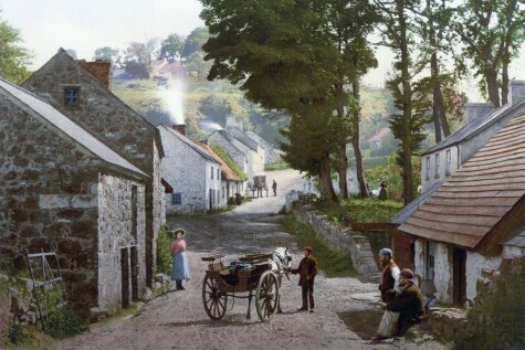 Цветные фото Ирландии 1890-х годов, из-за которых туда уехали тысячи латвийцев