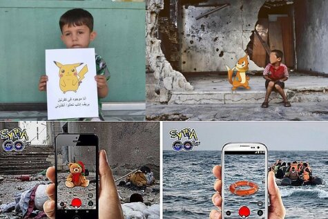 Играешь в Pokémon Go? Сирийские дети играют на тебе, пока ты играешь в Pokémon Go