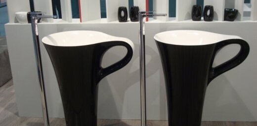 Jaunākās vannas istabas dizaina tendences no starptautiskās izstādes 'Cersaie'