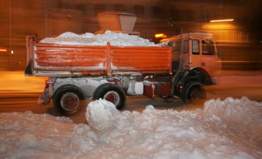 Sniega izvešanai no Rīgas šoziem paredzēti 305 786 lati