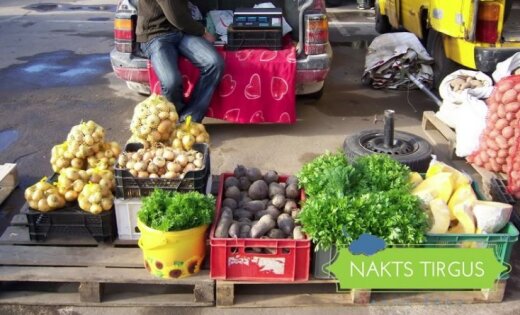 PVD Nakts tirgū atklāj nezināmas izcelsmes augļus un dārzeņus