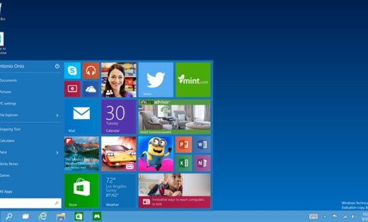 Новая операционная система Windows 10 станет бесплатной