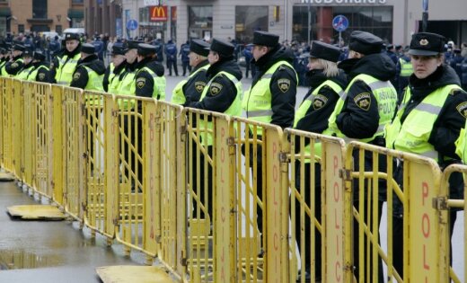 16.martā kārtību galvaspilsētā uzraudzīs aptuveni 1200 policisti