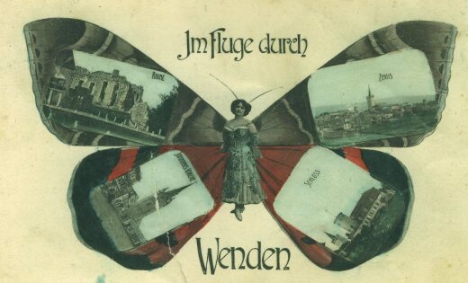 Pirmo reizi publiskotas senas cēsnieku pastkartes