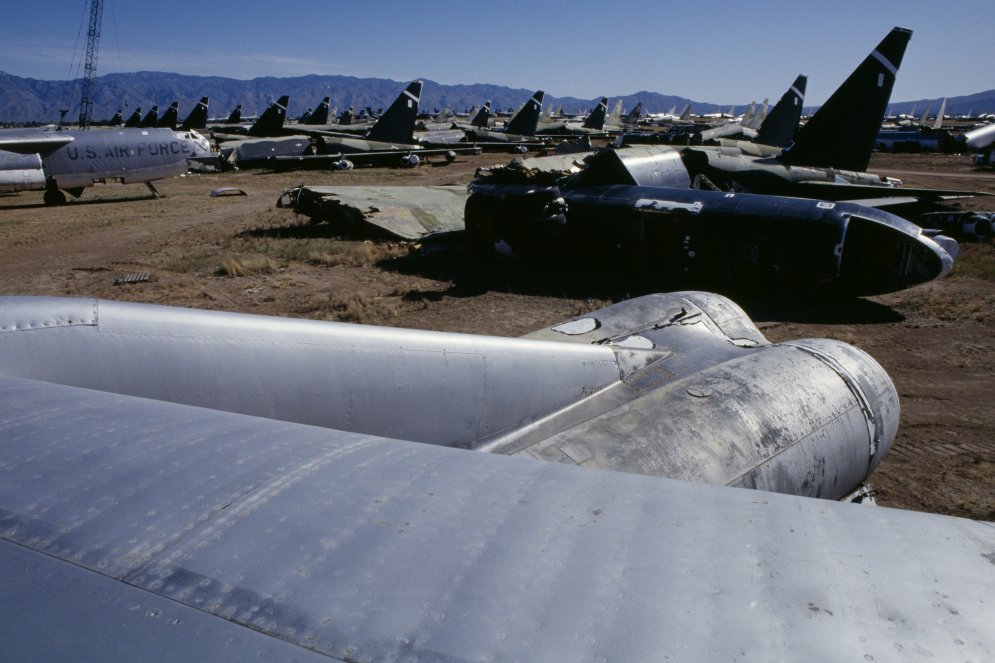 Sirreālā kapsēta - ASV tuksnesis, kur dodas 'nomirt' lidmašīnas