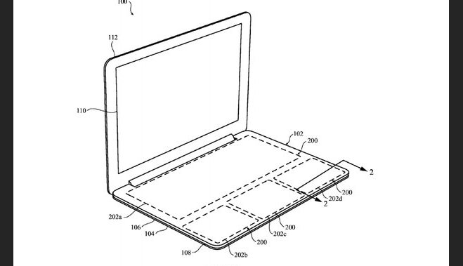 'Apple' patentējuši klēpjdatoru bez klaviatūras