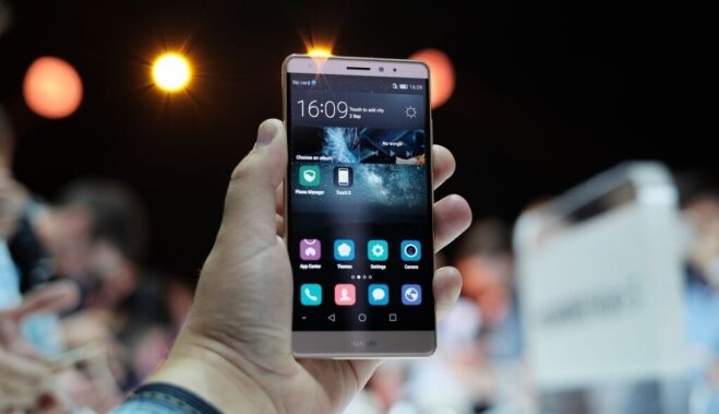 'Huawei' prezentējis industrijā pirmo viedtālruni ar 'force touch' ekrānu