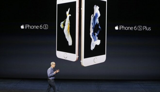 'Apple' prezentē jaudīgākus 'iPhone 6S', 'iPad Pro' un jaunu 'Apple TV' (teksta tiešraides arhīvs)