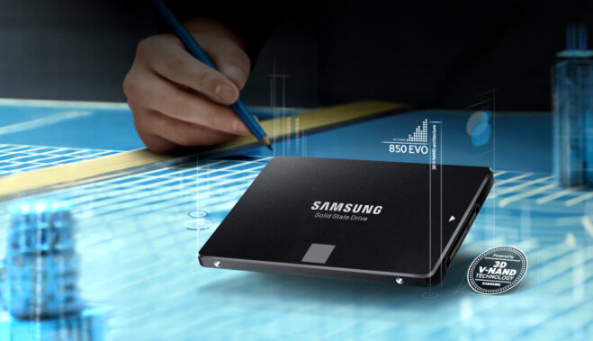 Atbildi uz jautājumiem un laimē 250 GB 'Samsung 850 EVO' SSD disku