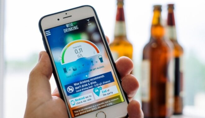 Līgotājiem izveidota mobilās aplikācijas 'Wise drinking' jaunākā versija