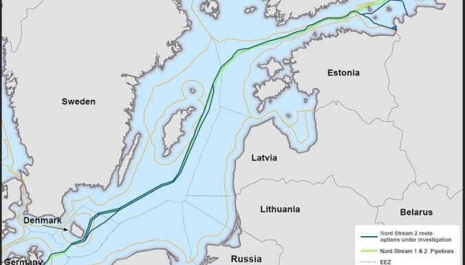 "Северный поток - 2" встал, но газ по его продолжению Eugal уже пошел