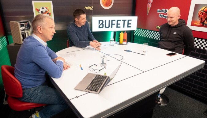 Podkāsts 'Bufete': Iespēja vai ilūzija – vai Latvijas hokeja izlase mājas čempionātā pratīs paņemt maksimumu?