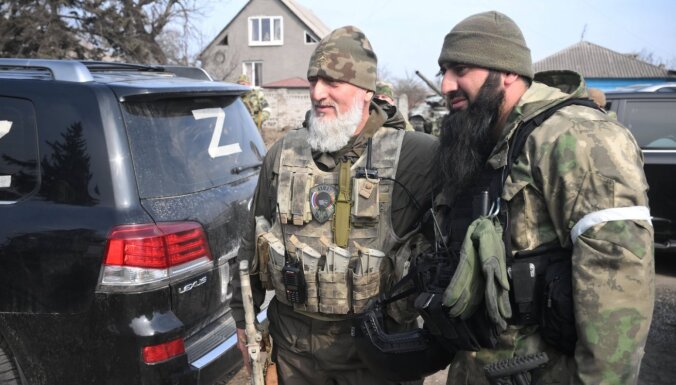 Britu izlūki: čečenus Mariupolē komandējis Kadirova brālēns