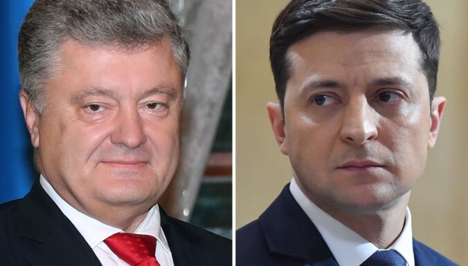 На киевском стадионе пройдут дебаты между Порошенко и Зеленским