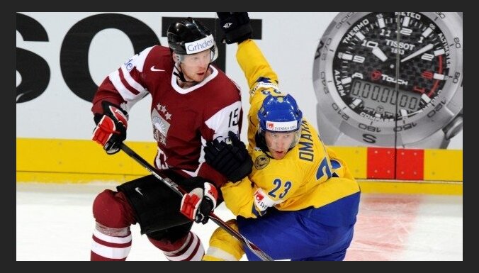 Jerofejevs pievienojies Latvijas hokeja izlasei; Daugaviņš ieradīsies tuvākajās dienās
