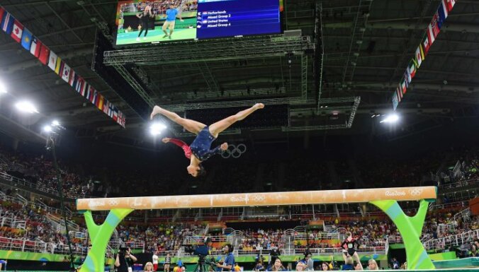 US gymnast Alexandra Raisman