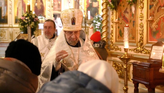 Православные и староверы Латвии отмечают Рождество
