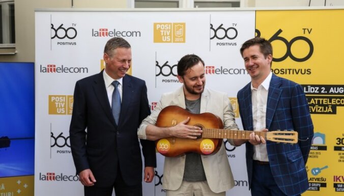 Vairāk nekā 130 000 mājsaimniecības sekoja līdzi 'Positivus' festivālam TV ekrānā