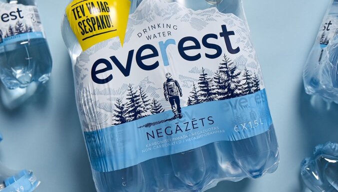 Pārdots ūdens zīmols 'Everest'