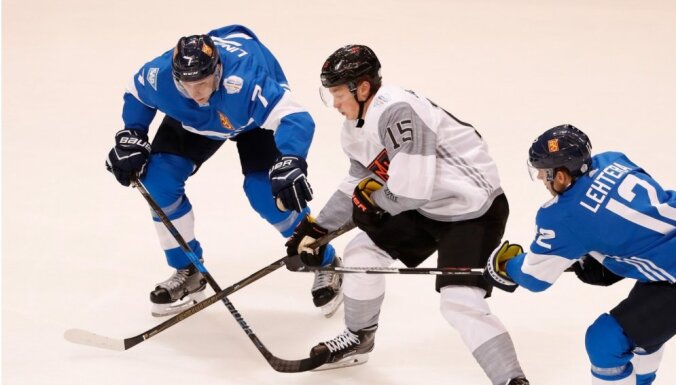Ziemeļamerikas hokeja talanti Pasaules kausā sakauj Somiju