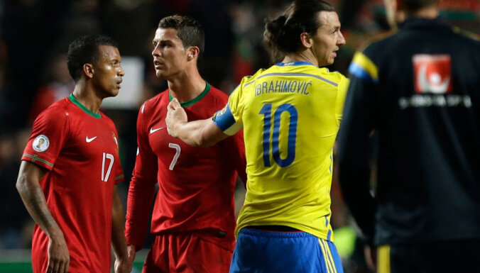Хет-трик Роналду перевесил дубль Ибрагимовича: Португалия — на ЧМ