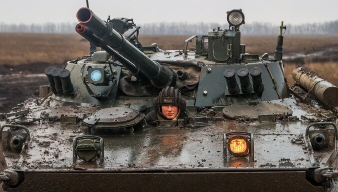 Krievija ir 70% gatavībā iebrukt Ukrainā, lēš ASV avoti