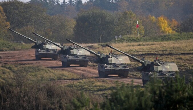 Vācija Ukrainai nosūtīs pašgājējhaubices PzH 2000