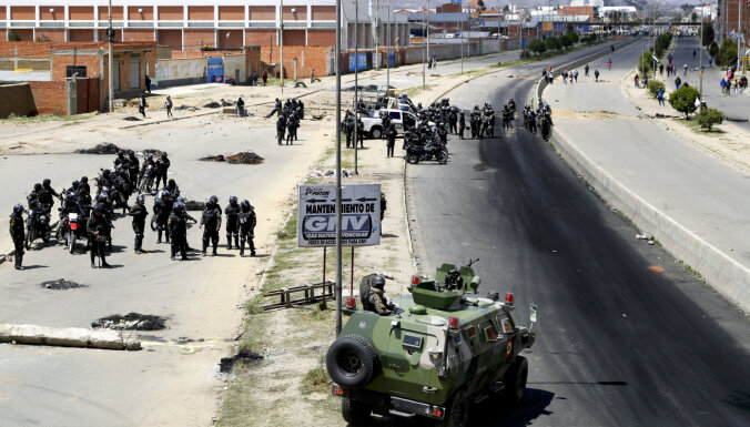 Bolīvijā amnestē par 2019. gada politisko vardarbību notiesātos