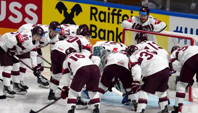 Latvijas hokejisti grupu turnīru noslēguši ar labāko mazākumu čempionātā