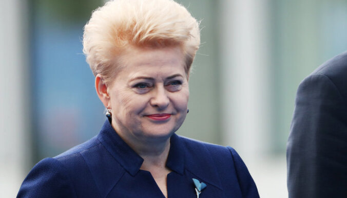 Литовские ведомства намерены добиваться, чтобы Грибаускайте возглавила НАТО