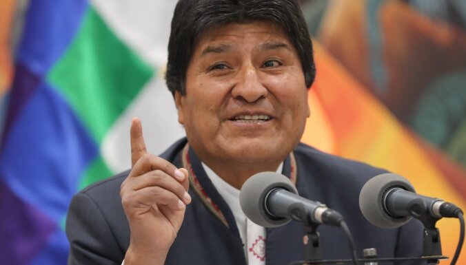 Moraless pasludina sevi par prezidenta vēlēšanu uzvarētāju