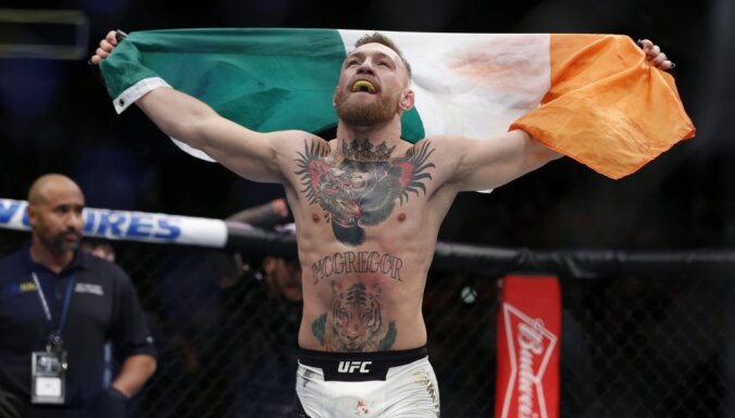 Conor McGregor after fights vs Eddie Alvarez