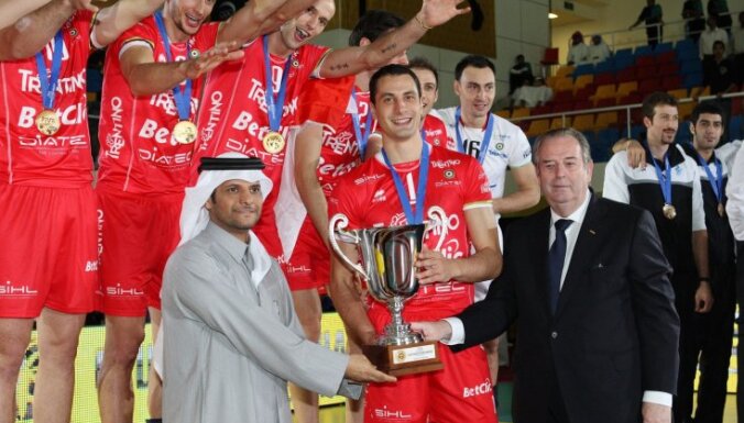 ‘Trentino BetClic’ un ‘Fenerbahce’ kļūst par pasaules klubu čempioniem volejbolā