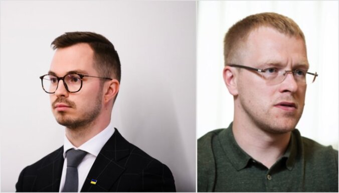 Plešs prasa Elksniņam paskaidrot dalību Baltkrievijas neatkarības dienas svinībās