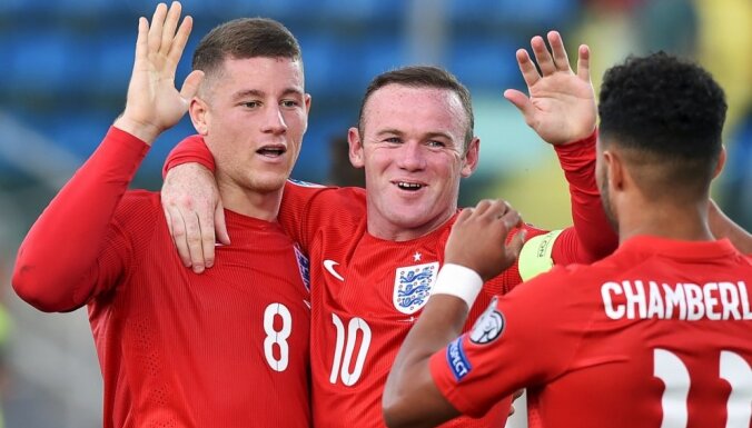 Anglija pirmā kvalficējas EURO 2016; Rūnijs atkārto Bobija Čārltona rekordu