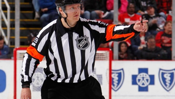 Evgeny Romasko, first Russian referee in NHL
